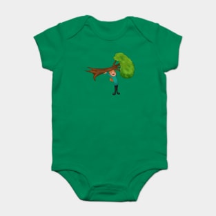 Save A Tree - Girl Edition Baby Bodysuit